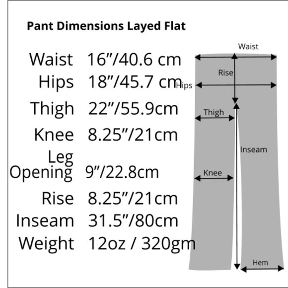 Retro Esprit Navy Blue Low Waist Boot Cut Chinos - Picture 10 of 10